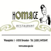 Restaurant Homage KG in Dresden auf bar01.de